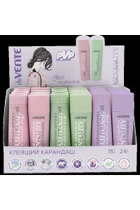 КЛЕЙ-КАРАНДАШ 15 ГР DEVENTE MENTALITY В АСС (ДИСПЛЕЙ) АРТ.4042344 (1295)