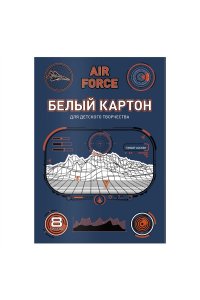 КАРТОН БЕЛЫЙ А4 8Л ФЕНИКС+ МЕЛОВ ИСТРЕБИТЕЛЬ /ПАПКА/ 60399