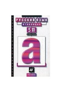 Русский язык в таблицах. 5-11 классы. Справочное пособие