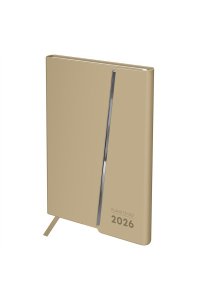 ЕЖЕДНЕВНИК 2026 176Л А5 BG КОЖЗАМ МАГНИТНЫЙ КЛАПАН MAGNET. VANILLA DDА5_09407 (4073)