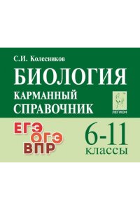 Биология. 6–11 классы. Карманный справочник. 13-е изд.