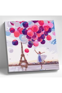 РОСПИСЬ ПО НОМЕРАМ 30*30СМ ВОЗДУШНОЕ НАСТРОЕНИЕАРТ.KH1092 (1617)