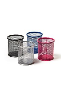 ПОДСТАВКА-СТАКАН8*8*10 СМ СЕТКА КРУГЛ МЕТАЛЛ В АСС АРТ. 1211