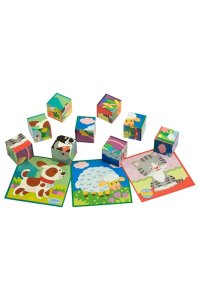 УМНЫЕ КУБИКИ 9ШТ ЛЮБИМЧИКИ (4+) АЙРИС АРТ.29036 (0407)