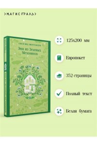 Монтгомери Л.М. Энн из Зеленых Мезонинов (книга #1)