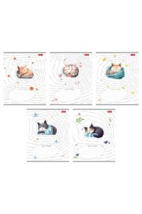 ТЕТР 24 КЛЕТ ХАТБЕР ПУШИСТЫЕ СНЫ (СКРУГЛ УГЛЫ) АРТ.24Т5В1 (2090)