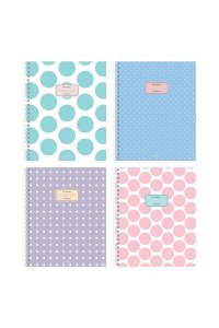 ТЕТР 96 КЛЕТ ХАТБЕР СПИРАЛЬ МНОГОЦВ. СРЕЗ SOFT-TOUCH ГОРОХИВ АСС 96Т5ЛВ1ГР (8100)