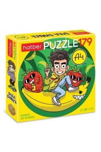 ПАЗЛЫ 179 HATBER КРУГЛЫЕ ВЛАД А4 (D300ММ) 179ПЗК4_32355 (0860)