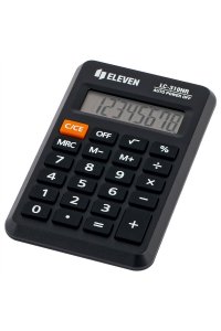 КАЛЬКУЛЯТОР 8 РАЗР КАРМАННЫЙ ELEVEN 69*114*14 ММ АРТ. LC-310NR (0386)