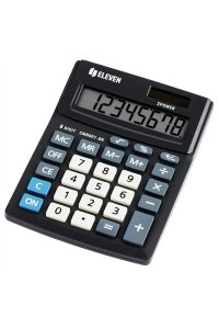 КАЛЬКУЛЯТОР 8 РАЗР НАСТ ELEVEN BUSINESS LINE 102*137*31 ММ CMB801-BK (0058)