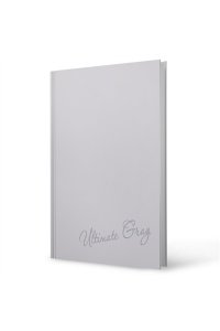 ЕЖЕДНЕВНИК 128Л А5 ЭКСМО МАТОВ ЛАМИН, БЛИНТ ULTIMATE GRAY ЕЖБ25512812 (4571)