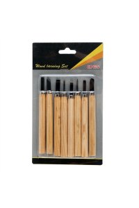 НАБОР РЕЗЦОВ ПО ДЕРЕВУ 8ШТ КОКОС 180948 (0880)