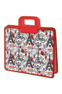 ПАПКА С РУЧКАМИ А4 80 ММ PARIS (ПЛАСТИК РУЧКИ) DEVENTE 8053828