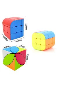 ИГРА ГОЛОВОЛОМКА 3 КУБИКА FANXIN НЕПРОПОРЦИОНАЛЬНЫХ FX7781 (4014)+++