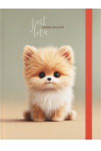 ДНЕВНИК Д/ШК 40Л ПРОФ-ПРЕСС ТВ СОФТ-ТАЧ РЕЗИНКА МИЛЫЙ ПЁСИК - 1 Д40-9450 (4504)