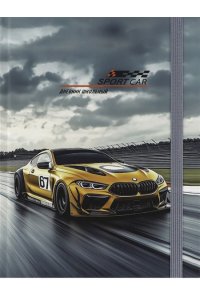 ДНЕВНИК Д/ШК 40Л ПРОФ-ПРЕСС ТВ СОФТ-ТАЧ РЕЗИНКА СПОРТИВНЫЙ АВТОМОБИЛЬ - 31 Д40-9448 (4481)