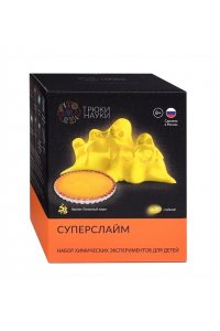 НАБОР Д/ЭКСПЕРИМЕНТОВ СУПЕРСЛАЙМ ЛИМОННЫЙ ПИРОГ ТРЮКИ НАУКИ (8+) АРТ.Z127 (0463)