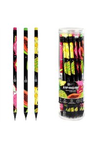 КАРАНДАШ Ч/Г С ЛАСТ ФЕНИКС+ HB ТРОПИЧЕСКИЕ ФРУКТЫ АРТ.63682