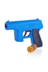ИГРУШКА ПИСТОЛЕТ С ДИСКОВЫМИ ПУЛЯМИ 15 СМ АРТ.С-21-Ф (0215)