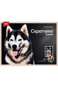 ГРАВЮРА СКРЕТЧИНГ 30*40СМ ЖИВОТНЫЕ 