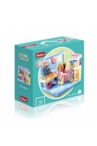 КОНСТРУКТОР SLUBAN ПАРИКМАХЕРСКАЯ ( 113 ДЕТ) АРТ. M38-B0883C (2497)