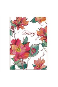 ЕЖЕДНЕВНИК 80Л А5 ФЕНИКС+ СОФТ-ТАЧ ВЕЛЬВЕТ ЛАК/ЧАСТ/ DIARY ЦВЕТОЧНЫЙ МОТИВ 61457