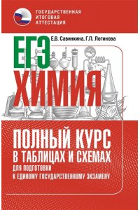 Савинкина Е.В., Логинова Г.П. ЕГЭ. Химия. Полный курс в таблицах и схемах для подготовки к ЕГЭ