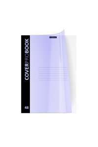 ТЕТР 48 КЛЕТ А4 ERICH KRAUSE COVERPROBOOK MATT, PASTEL, СИРЕНЕВЫЙ (ПЛАСТ ОБЛ) 55232