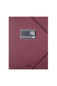 ПАПКА НА РЕЗИН А4 KLERK NUDE ПЫЛЬНАЯ ФУКСИЯ241328 (2873)