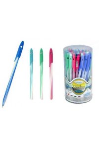 РУЧКА ШАР СИН FLEXOFFICE CANDEE 0,6ММ В АСС FO-027 BLUE (8858) (8872)
