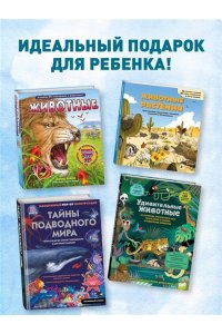 <не указано> Животные и растения. Самая красивая энциклопедия с окошками, клапанами и 3D-панорамами