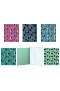 ТЕТР 48 КЛЕТ ACADEMY STYLE СОФТ-ТАЧ ЛАК /ЧАСТ/ ЛИСТЬЯ В АСС 14121/5-EAC (2187)