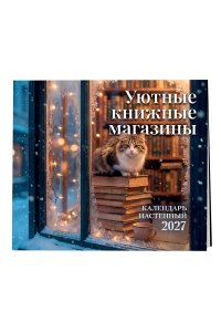 К-РЬ НАСТ 2027 УЮТНЫЕ КНИЖНЫЕ МАГАЗИНЫ 300*300ММ А4 СКРЕПКА 855-2