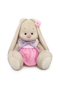 ИГРУШКА МЯГ ЗАЙКА МИ В ПЛАТЬЕ С ЛАВАНДОВЫМ БАНТОМ (МАЛЫЙ) АРТ.SIDS-648 (7675)