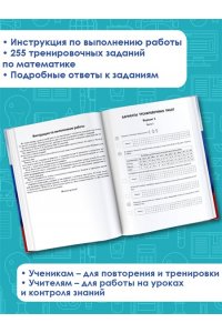 Математика. Большой сборник тренировочных вариантов проверочных работ для подготовки к ВПР. 7 класс