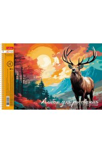 АЛЬБОМ Д/РИС 40Л СПИРАЛЬ ХАТБЕР ДИКИЙ МИР РОССИИ В АСС 40А4ТВСП (3413)