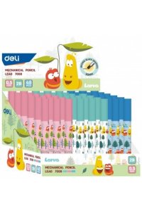 ГРИФЕЛЬ Д/АВТОКАРАНДАШ 0,5 ММ LARVA DELI E7008