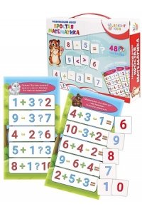 НАСТ ИГРА МАГНИТНАЯ BRIGHT KIDS ПРОСТАЯ МАТЕМАТИКА *РЫЖИЙ КОТ* АРТ. ИН-7628