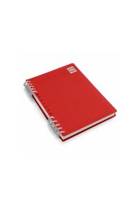 БЛОКНОТ-КОНСТРУКТОР НА ПЛАСТИКОВЫХ КОЛЬЦАХ А5, 80Л (КЛИК) КЛУБНИЧНЫЙ БКПКП80508