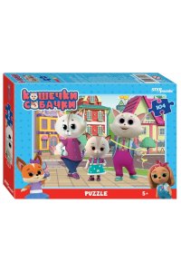 ПАЗЛЫ 104 STEP КОШЕЧКИ И СОБАЧКИАРТ.82220