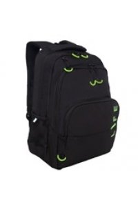 РЮКЗАК GRIZZLY RU-430-10/3 ЧЕРНЫЙ-САЛАТОВЫЙ (5450)