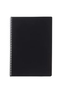 ТЕТР 96 КЛЕТ А4 ХАТБЕР СПИРАЛЬ SOFT-TOUCH-SOLOMATTE- ЧЕРНЫЙ БАРХАТ 96Т4ЛВ1ГР (9170)