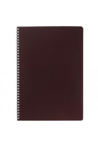 ТЕТР 96 КЛЕТ А4 ХАТБЕР СПИРАЛЬ SOFT-TOUCH-SOLOMATTE- КАШТАНОВЫЙ МЕД 96Т4ЛВ1ГР (9194)