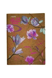 ПАПКА НА РЕЗИН А4 DEVENTE BLOOM GARDEN ФОЛЬГА 400МКМ 3070212