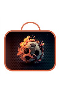 ПАПКА С РУЧКАМИ А4 60 ММ ОГНЕННЫЕ ИГРЫ ТВЕРДОЕ ДНО/ТЕСЬМА ПЧЕЛКА АРТ.ПШ-11 (9131) (1289)