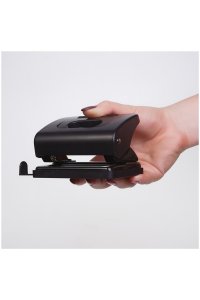 ДЫРОКОЛ 20Л С ЛИНЕЙКОЙ OFFICESPACE ЧЕРНЫЙ P_7116/222110