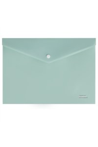 ПАПКА КОНВЕРТ НА КНОПКЕ А4 СТАММ НЕПРОЗРАЧН АКЦЕНТ ЭВКАЛИПТОВАЯ ММ-31942 (9422)