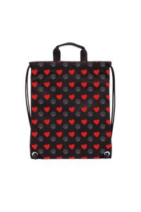 МЕШОК Д/ОБУВИ КОКОС 40*47 СМ С РУЧКАМИ СЕРДЦЕ КОКОС 250308 (1643)