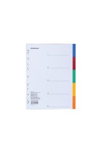 РАЗДЕЛИТЕЛЬ Д/ТЕТР А4 ПЛАСТИК ERICH KRAUSE 55903