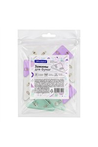 ЗАЖИМЫ-УГОЛКИ ЦВ 52*30*19ММ 10ШТ OFFICE SPASE АРТ.BCL40_68058 (0581)